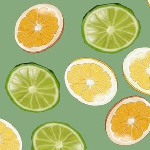 Sliced citrus