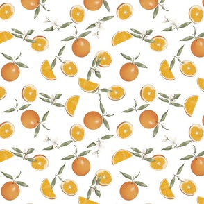 Orange and citrus flowers
