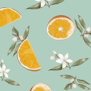 Orange and citrus flowers