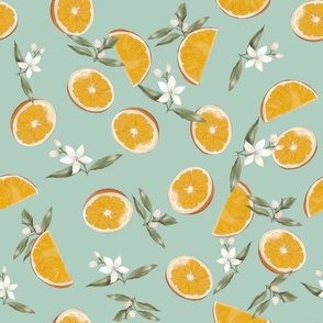 Orange and citrus flowers