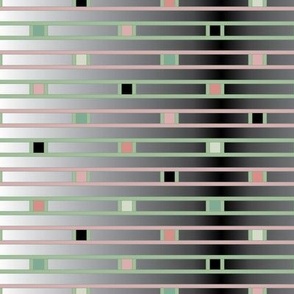 WOVEN WINDOW 1 PINK GREEN  WITH GRADIENT BLACK GREY BACKGROUND COORDINATE