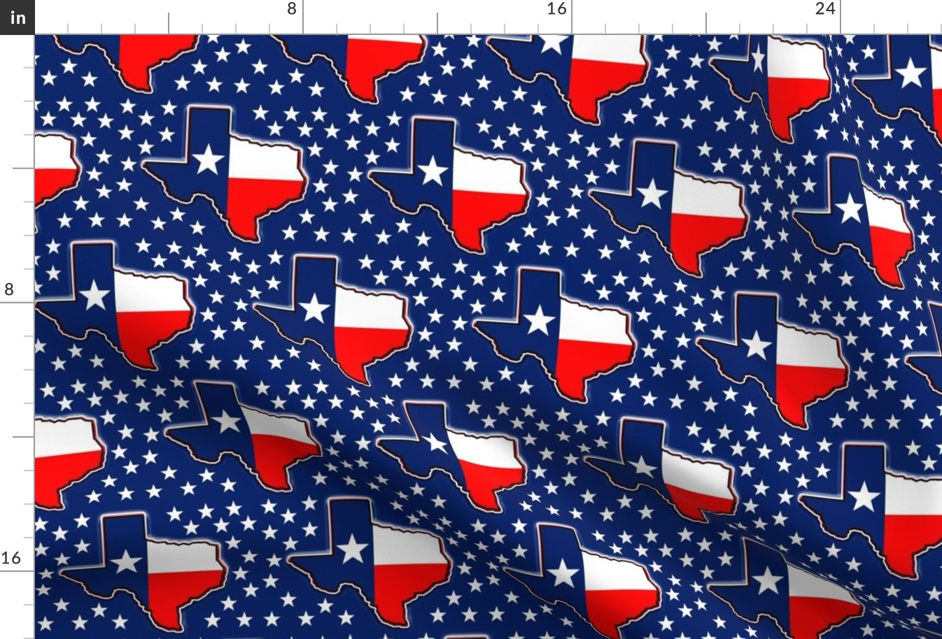 lone star state with stars