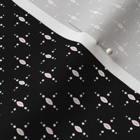 Petal & Dot: Pink & Black Small Geometric