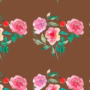 rose bouquet pattern