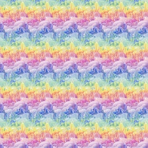 Rainbow Crystal Garden- Micro- Magical Crystals- Rainbows- Unicorn- Fairy tale- Novelty- Kids- Children- Dopamine Wallpaper- Multicolor- Pride- LGBTQ