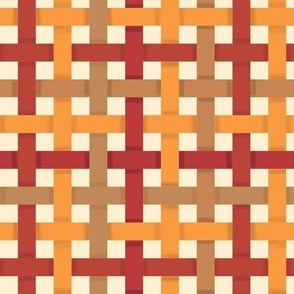 Three Color Woven Ribbons in Burgundy Red Tan and Khaki