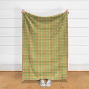  Three Color Woven Ribbons in Green Tan and Khaki