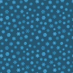 Blue Snowflake 