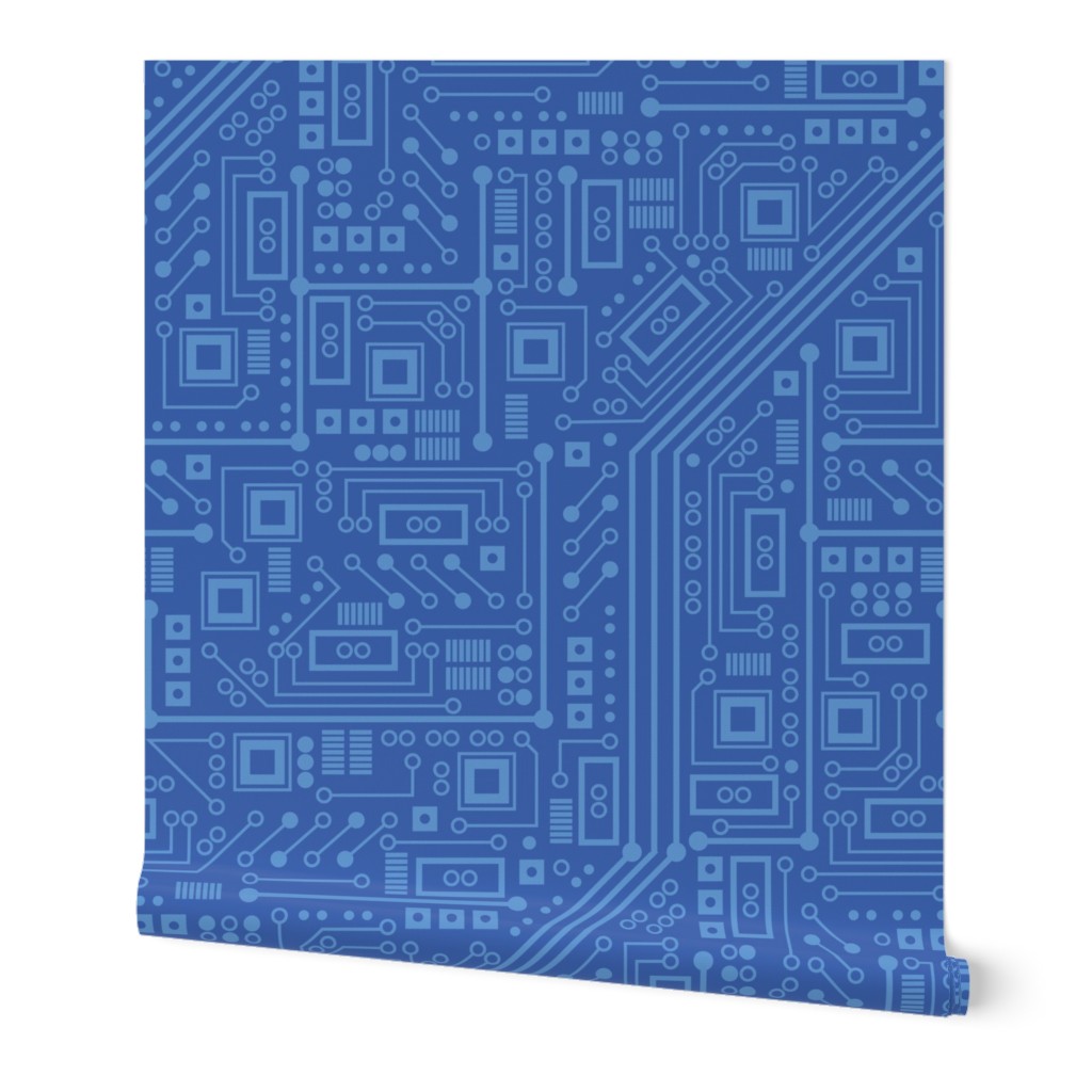 Robot Circuit Board (Blue)