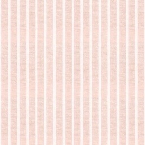 LINEN STRIPE - PASTEL LINEN COLLECTION (CORAL)