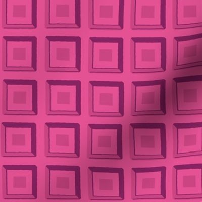 Mod Hot Pink Square