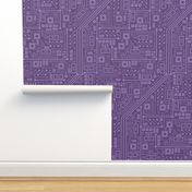 Robot Circuit Board (Purple)