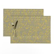 Robot Circuit Board (Yellow & Gray)