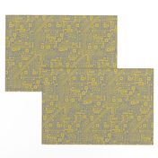 Robot Circuit Board (Yellow & Gray)