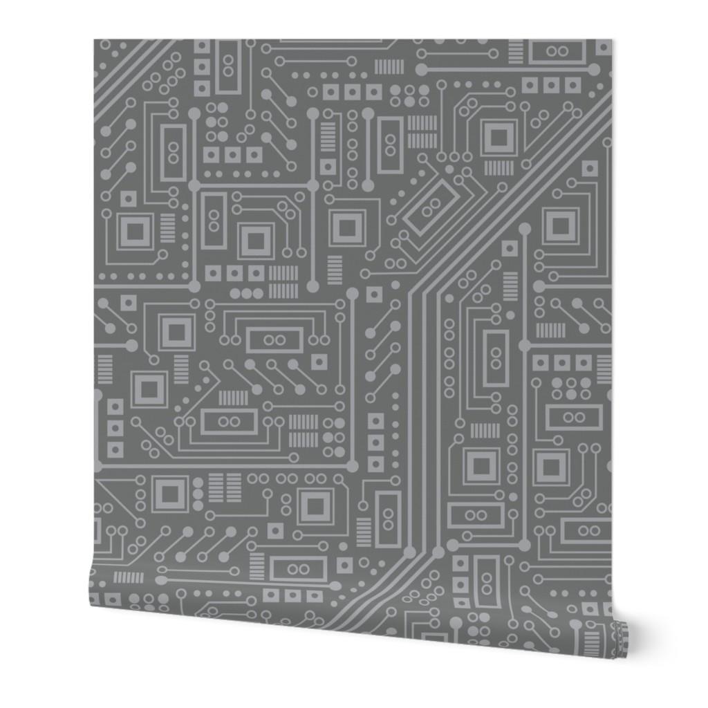 Robot Circuit Board (Gray)