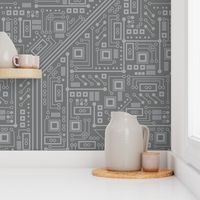 Robot Circuit Board (Gray)