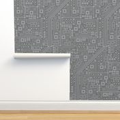 Robot Circuit Board (Gray)