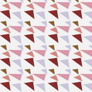 Pink winky triangles