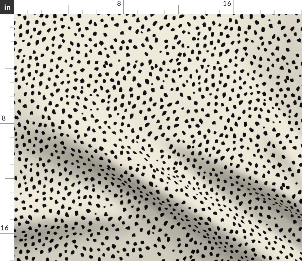 Black speckle marks on Vanilla Cream