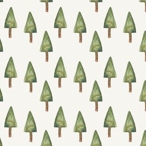 Oh Christmas Tree,  mini tree, mini chrostmas tree, micro scale, micro tree, 2 inch fabric 24 inch wallpaper