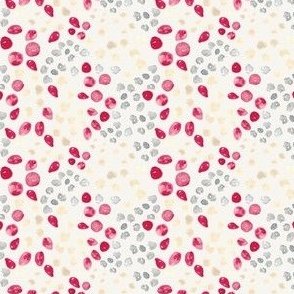 pebbles cream, 3 inch fabric 24 inch wallpaper