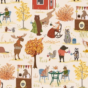 Fall Coffee Break for the Animals