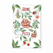 Pizza Recipe - Wall Hanging 