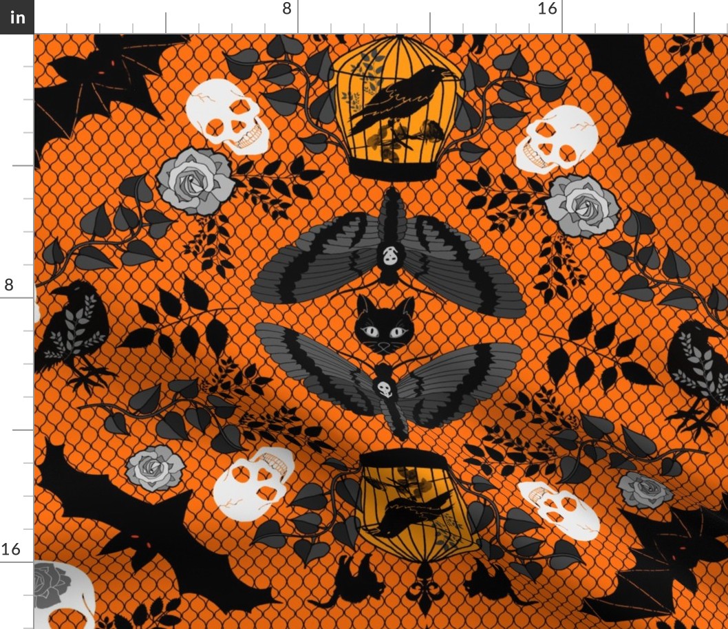 Halloween Lace (large scale) 