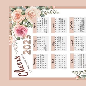 2023 Calendars Wall hanging