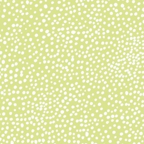 Cheetah wild cat spots boho animal print abstract basic spots and dots in raw ink cheetah dalmatian neutral nursery white on lime green spring