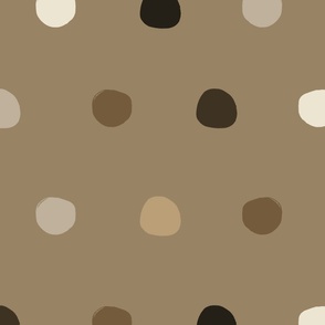 Safari Spots (Brown) (24")