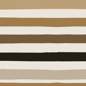Safari Stripes (Brown) (24")