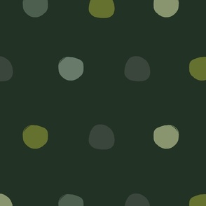 Safari Spots (Green) (24")