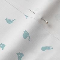 Cat Polkadot Tiffany Robins Egg Blue