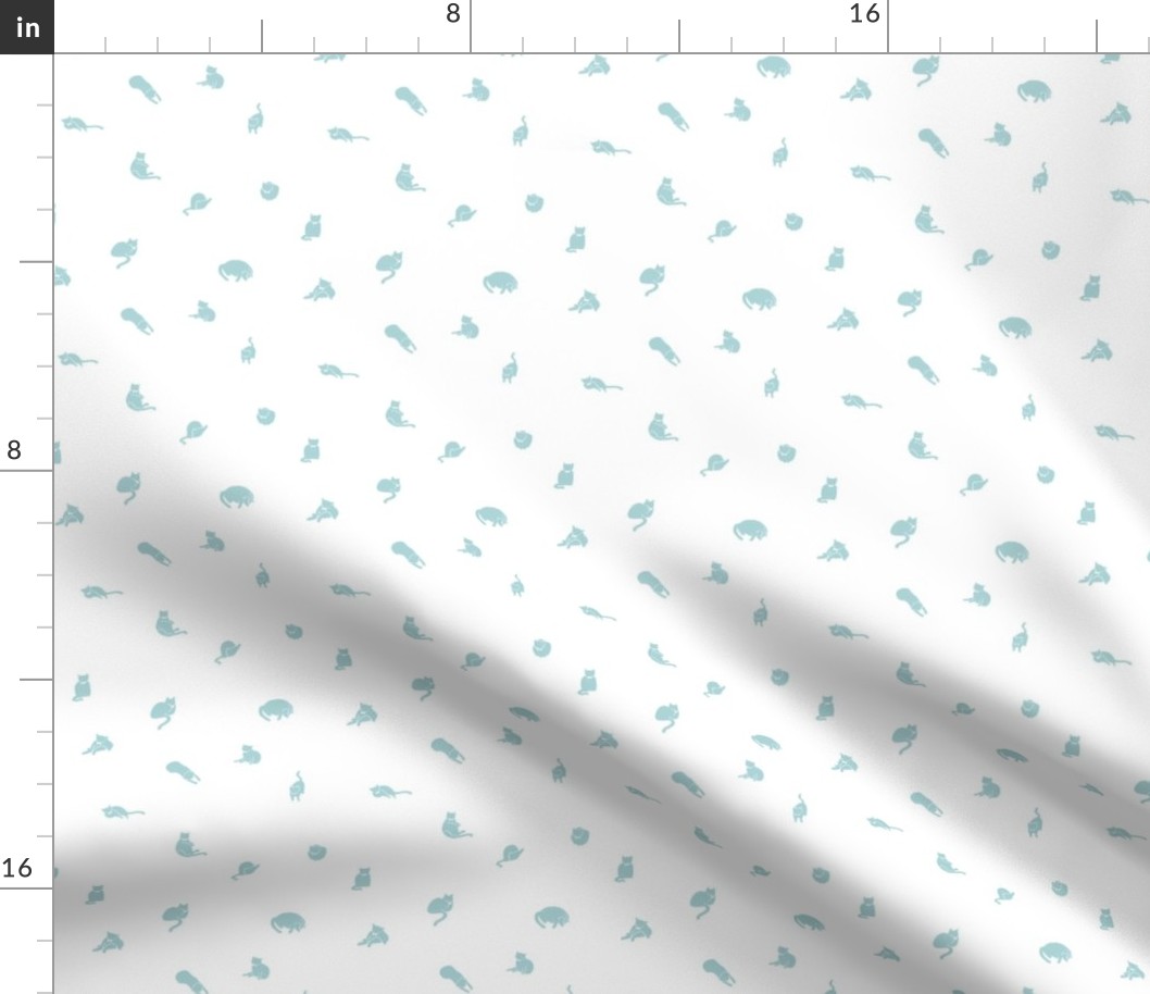 Cat Polkadot Tiffany Robins Egg Blue