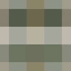 Green Checks (Large Scale)(10.5" Fabric/12" Wallpaper)