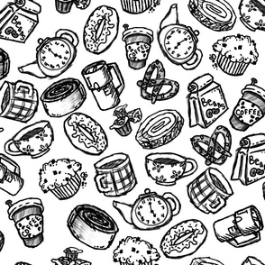 Spoonflower design challenge Coffee Break1