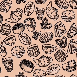 Spoonflower design challenge Coffee Break2