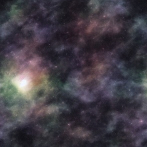 Galaxy Pattern - Colorful Nebula