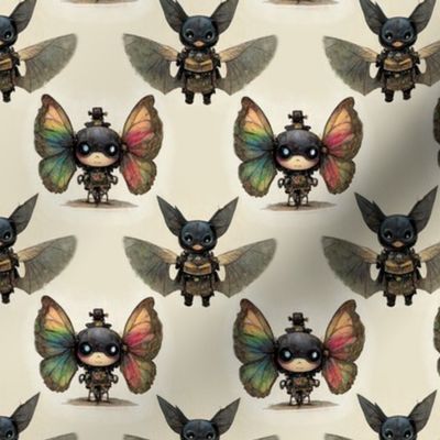 Anthropomorphic Bat and Robot Butterfly Small
