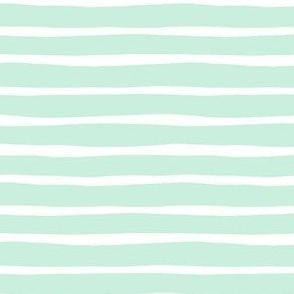 hand drawn stripe - coordinate to pastel green and periwinkle