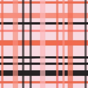 Halloween Plaid - Pink