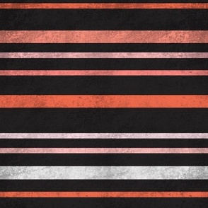 Distressed Halloween Stripes