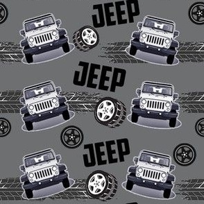 Jeep - Grey Large