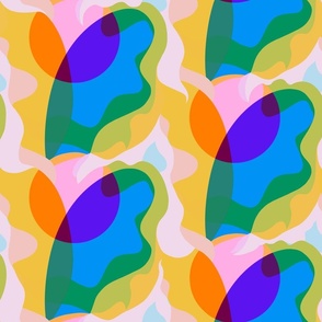 Saturated Shapes Pattern