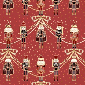 Nutcracker (Red) - Medium Scale