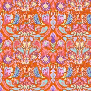 Flower power - orange