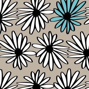Happy-Simple-Marguerite---L---grey-black-white-yellow-blue-pink---LARGE