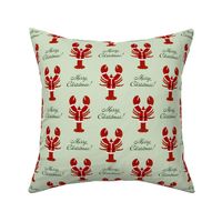 Santa Claws Christmas Holiday Coastal Lobster Theme - crustacean core