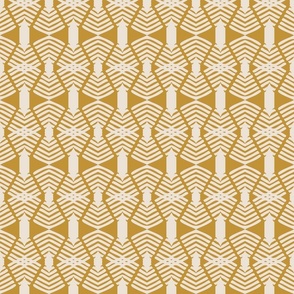 Rattan Lantern - Marigold textureterry